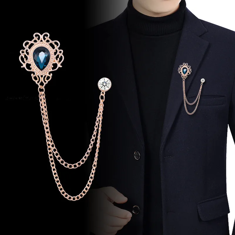 Women Accessories Jewelry - Nieuwe Vintage Kwastje Ketting Strass Kristal