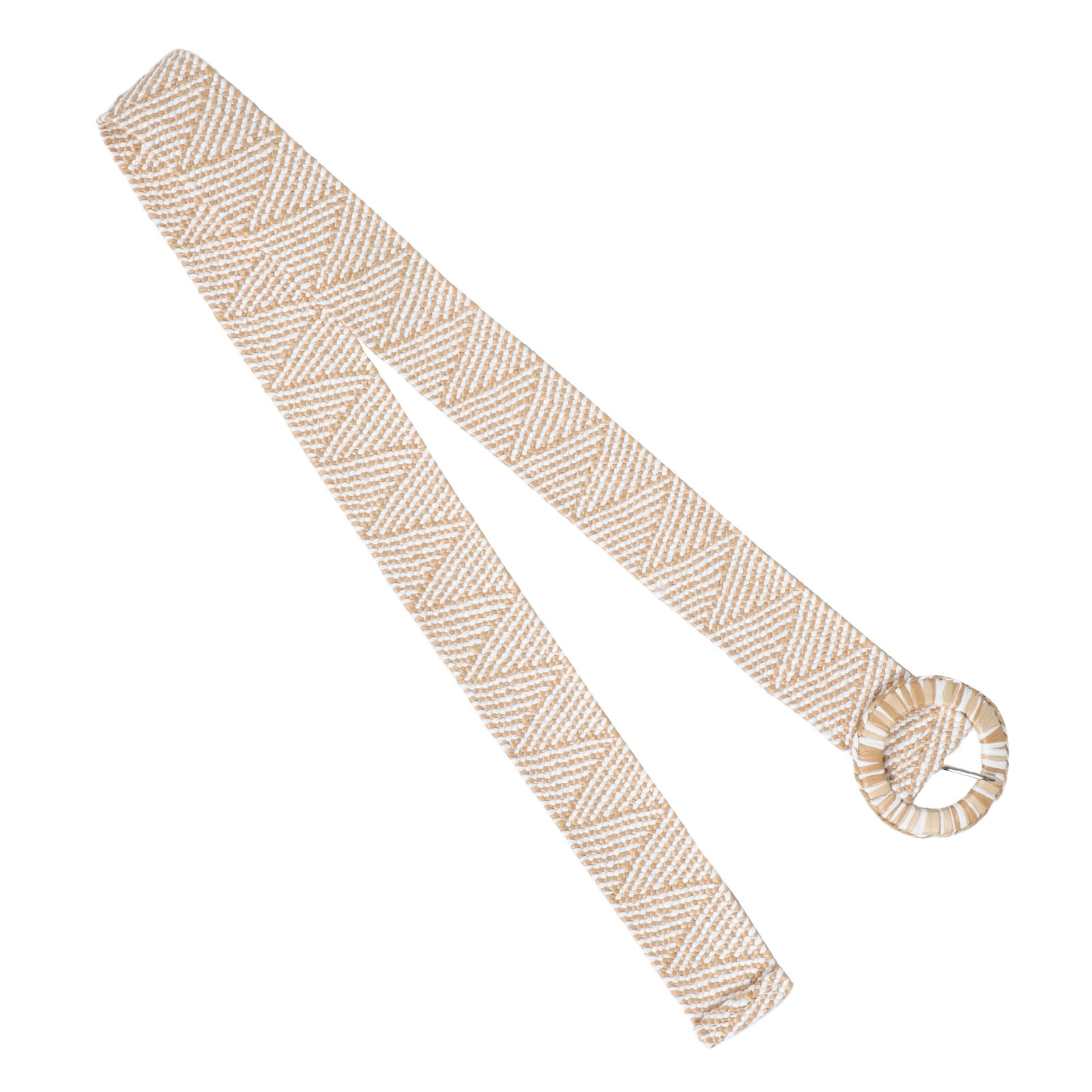 Women'S Accessories For Formal Wear - PP Stro Elastische Gevlochten Brede Tailleriem
