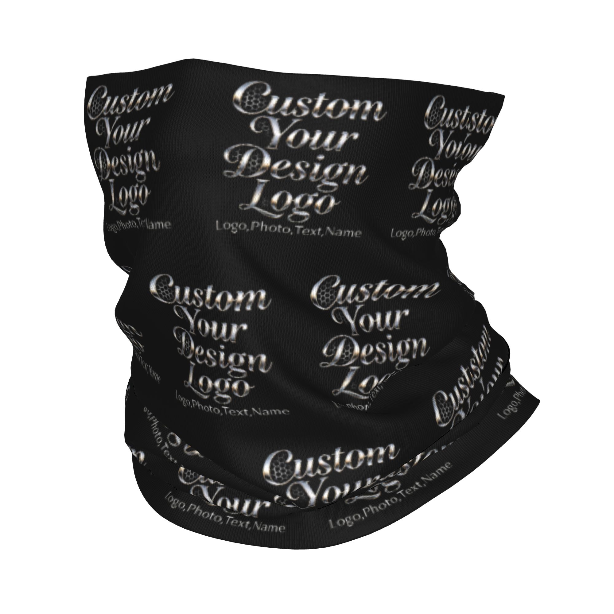 Women Accessories Logo Design - Aangepaste ontwerp logo bandana nekwarmer dames
