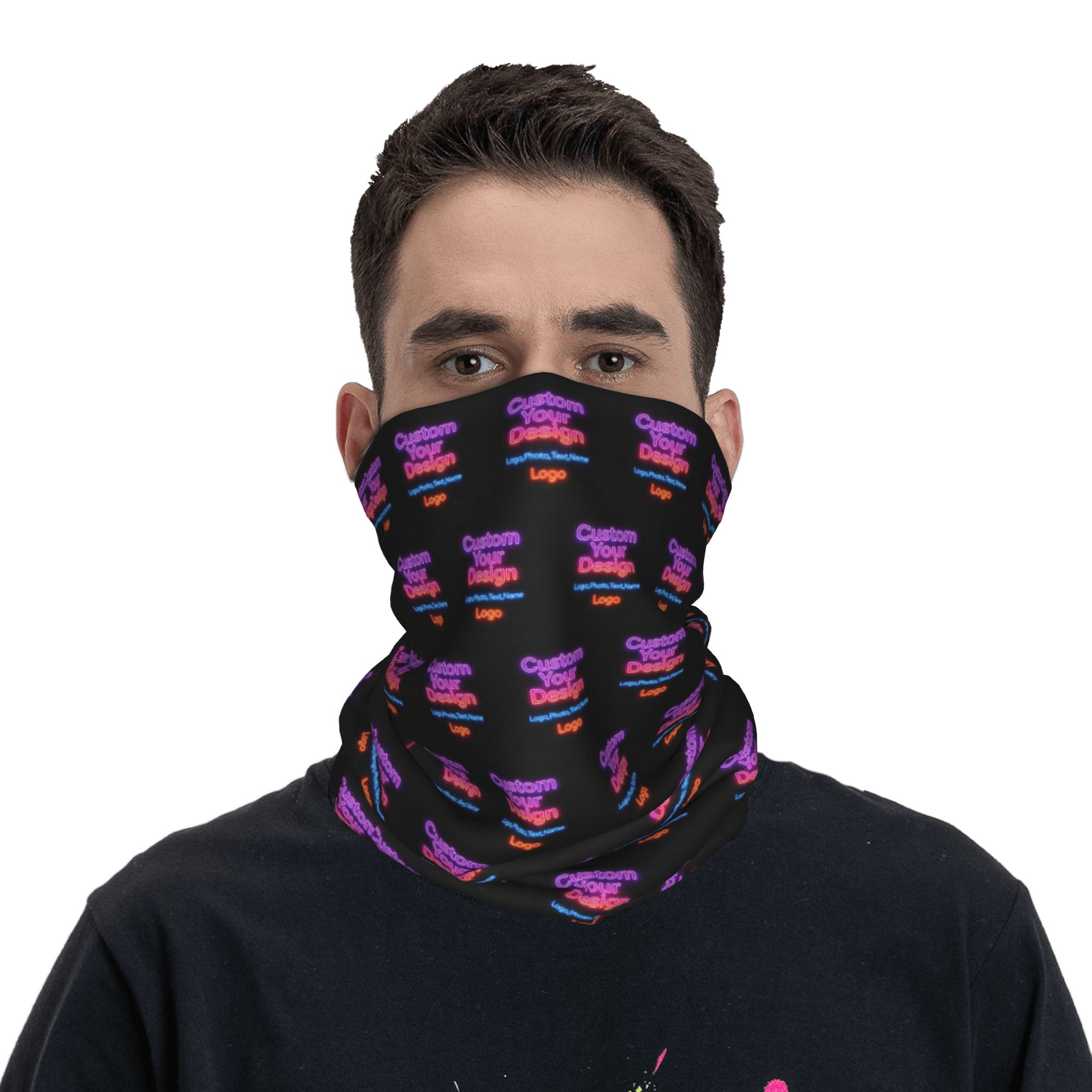 Women Accessories Logo Design - Aangepaste ontwerp logo bandana nekwarmer dames