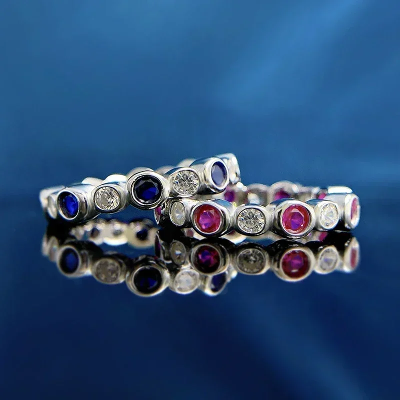 Women'S Accessories And Jewelry - 2026 Mode Vrouwelijke Heldere Zirconia Vingerring