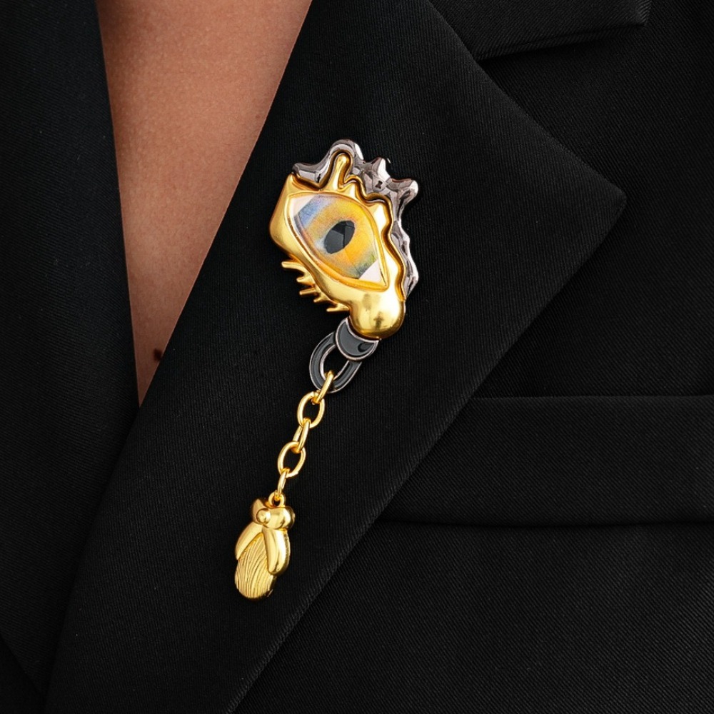 High-end metalen oogvormige dr - Women Accessories Jewelry recensie en prijs