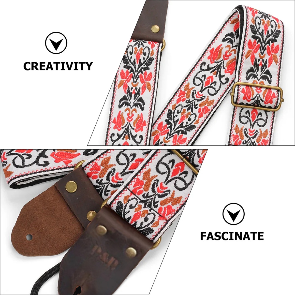 Miwayer geborduurde gitaarband - Women Electronic Accessories recensie en prijs