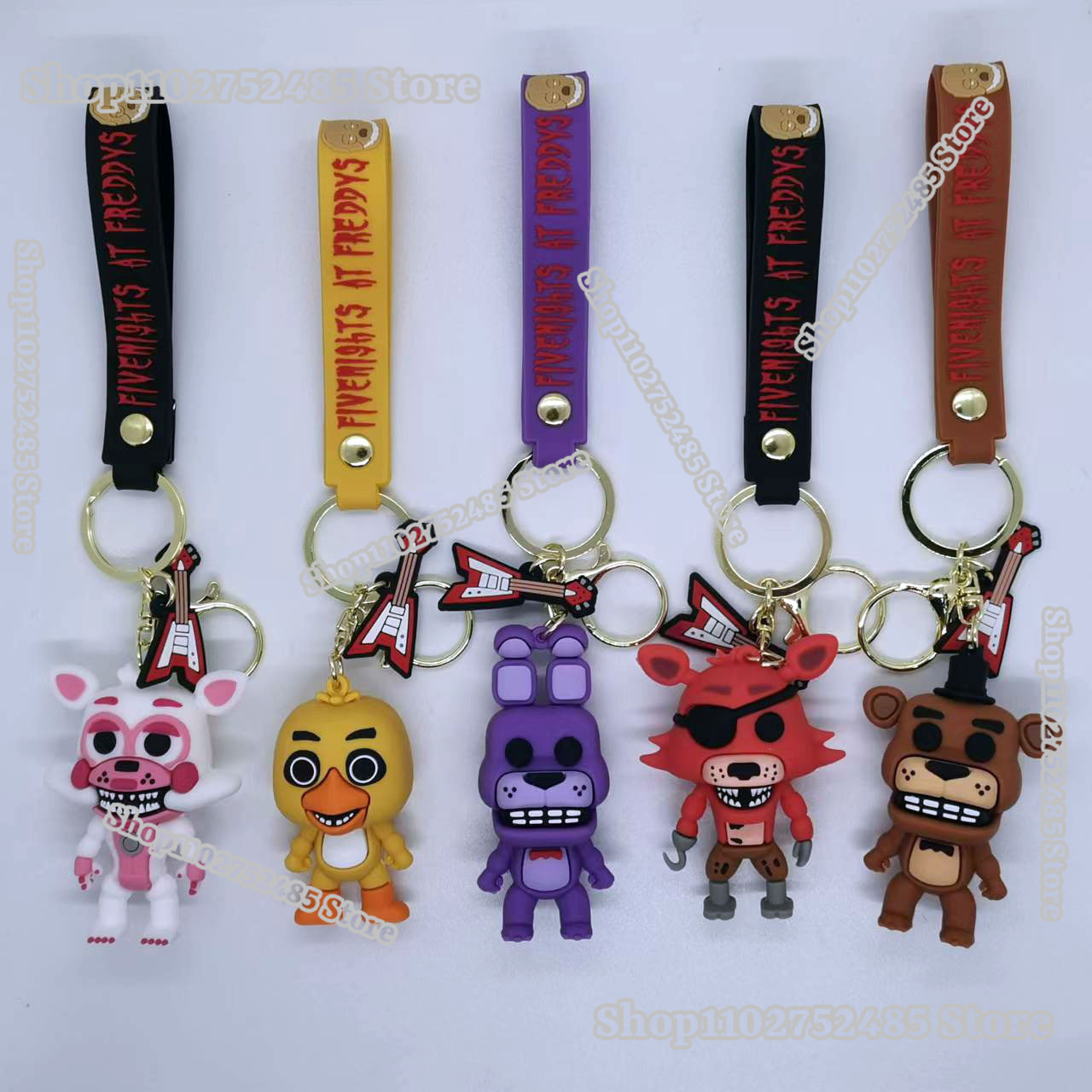5 stuks Cartoon Anime FNAF Fig - Women'S Key Accessories recensie en prijs