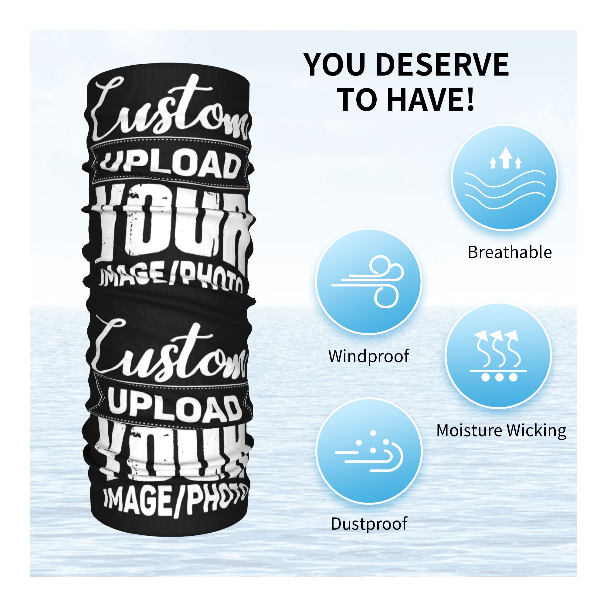 Ontwerp hier uw eigen bandana  - Women Accessories Logo Design recensie en prijs
