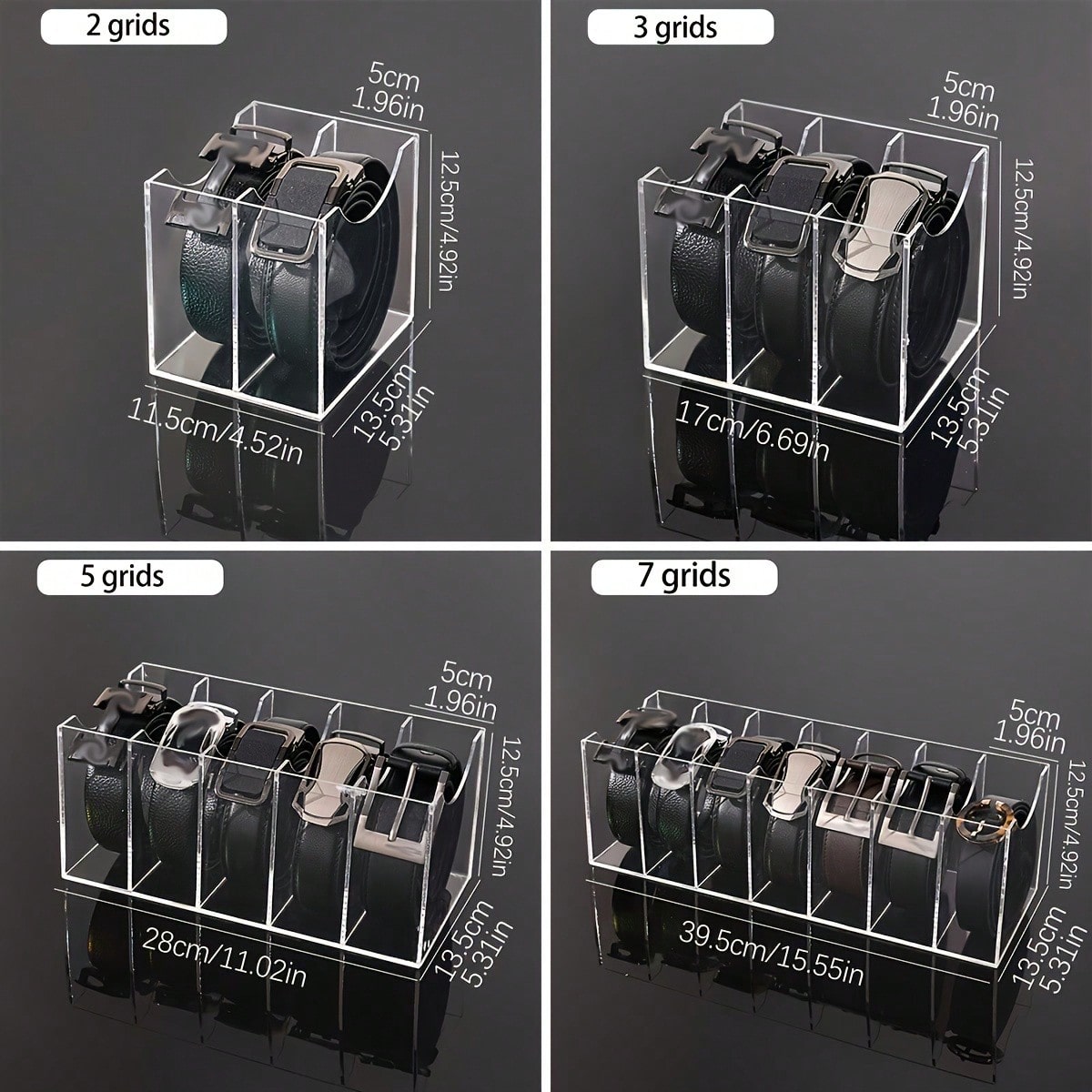 1pc Multi-Grid Acryl Riem Opbe - Women Accessories Display recensie en prijs