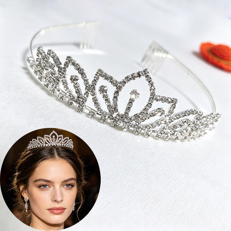 Zilverkleurige sprankelende st - Women'S Wedding Accessories recensie en prijs