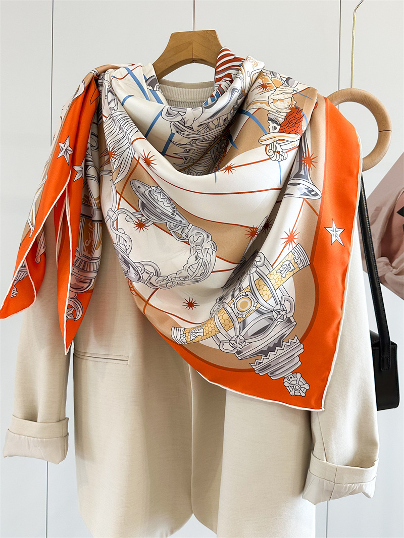 Luxe Merk Sjaal Grote Zijden S - Women Accessories Brands recensie en prijs