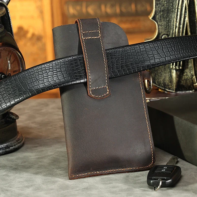 Heren lederen heuptas Mobiele  - Women Electronic Accessories recensie en prijs