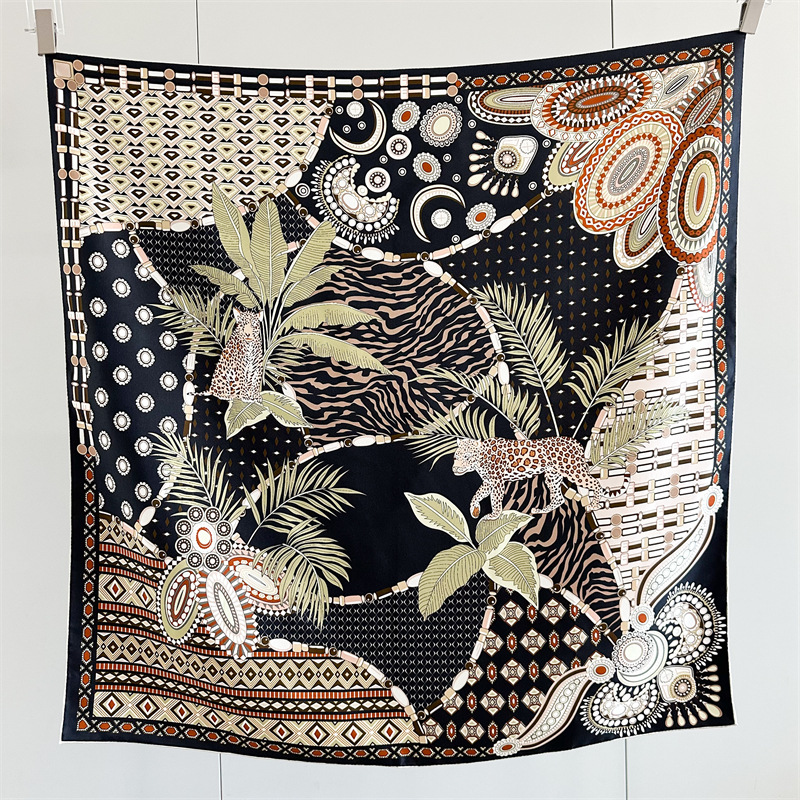 Twill Zijden Sjaal 90CM Merk L - Women Accessories Brands recensie en prijs