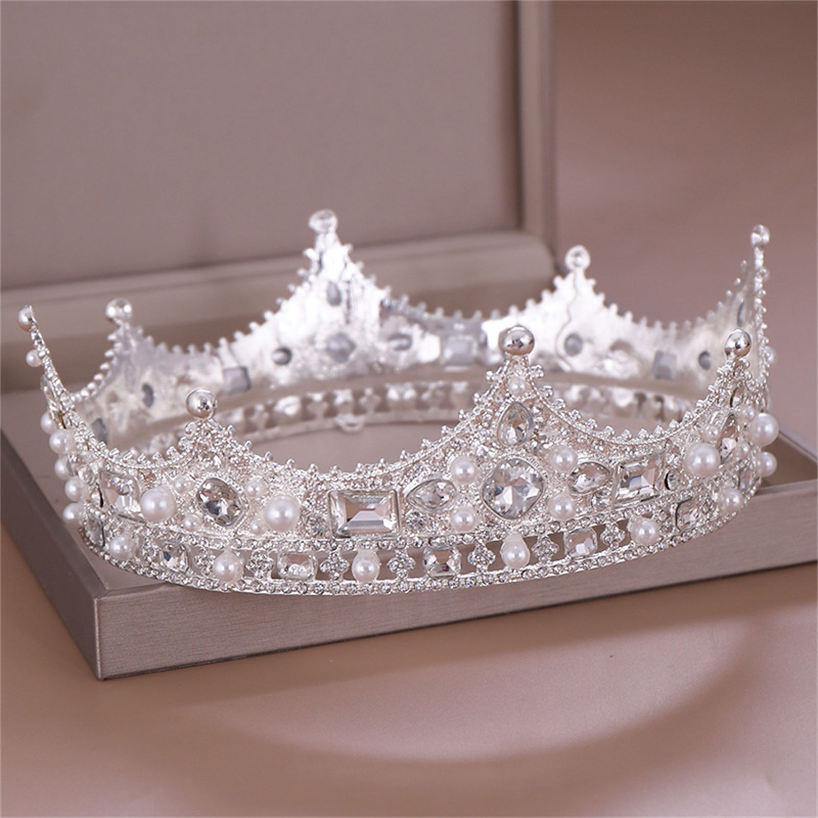 Legering Kroon Tiara Retro Bru - Women'S Wedding Accessories recensie en prijs