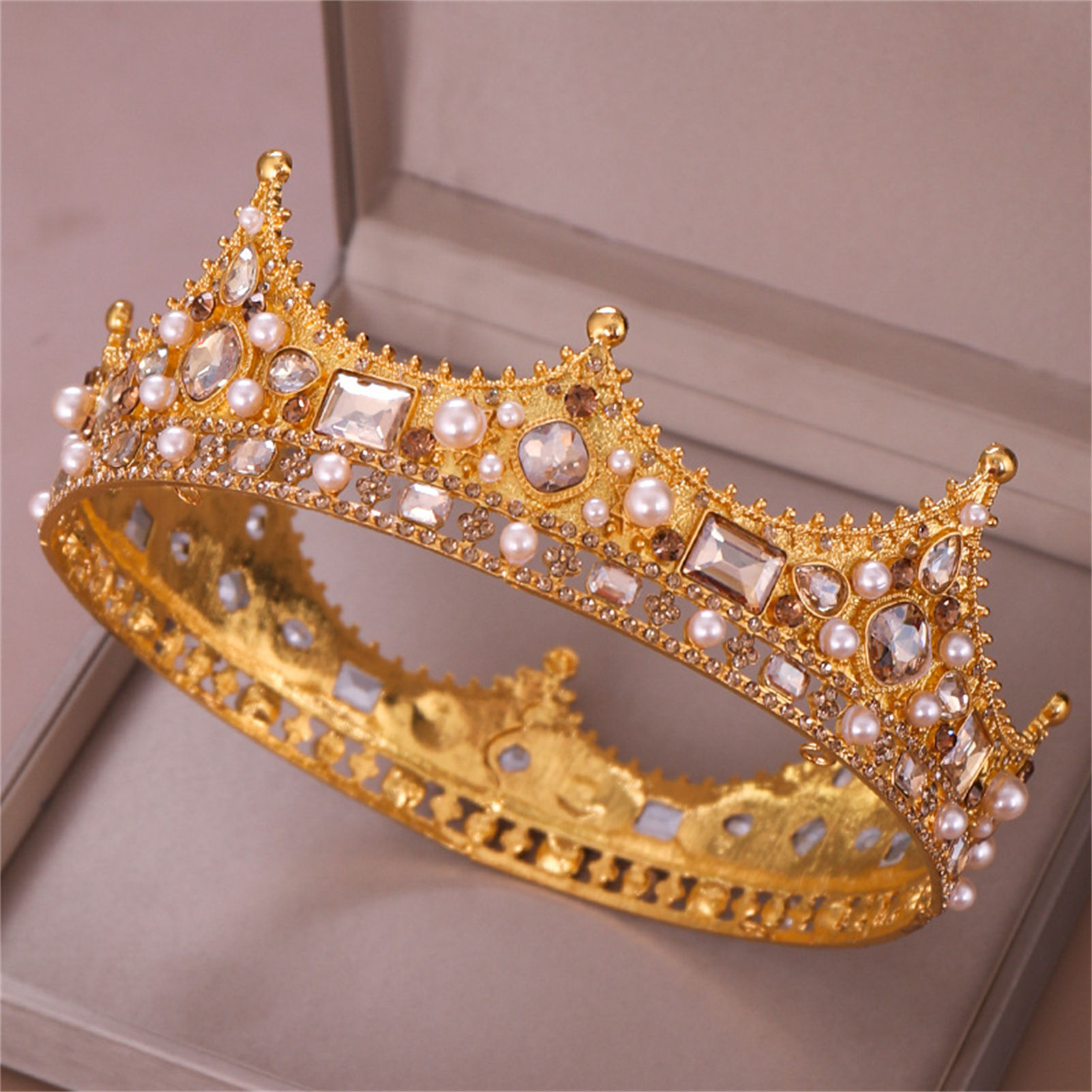 Legering Kroon Tiara Retro Bru - Women'S Wedding Accessories recensie en prijs